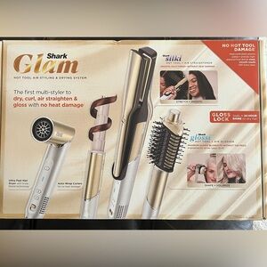 NWT.  Shark Glam - Hot Tool Air Styling & Drying System
